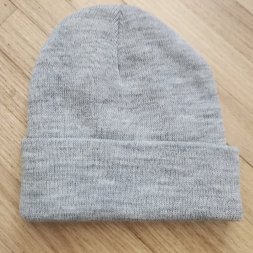 Stussy Cuff Stock Beanie - GREY HEATHER - Picture 3 of 3